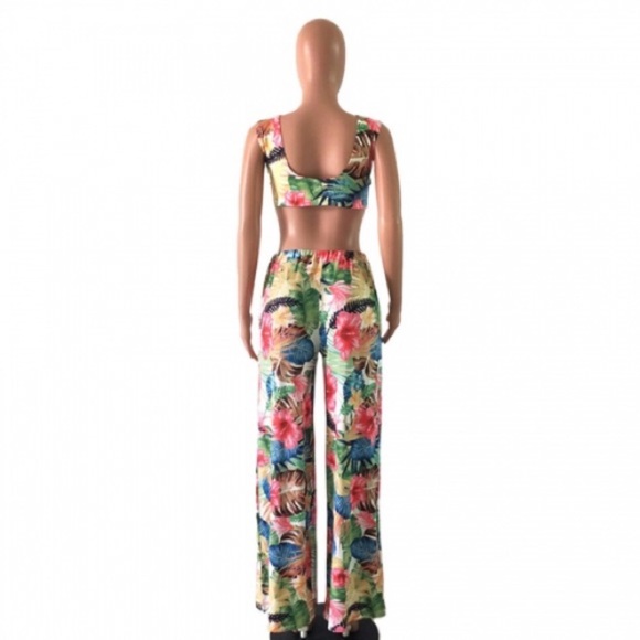 Tropical flower Matching set - Picture 4 of 4